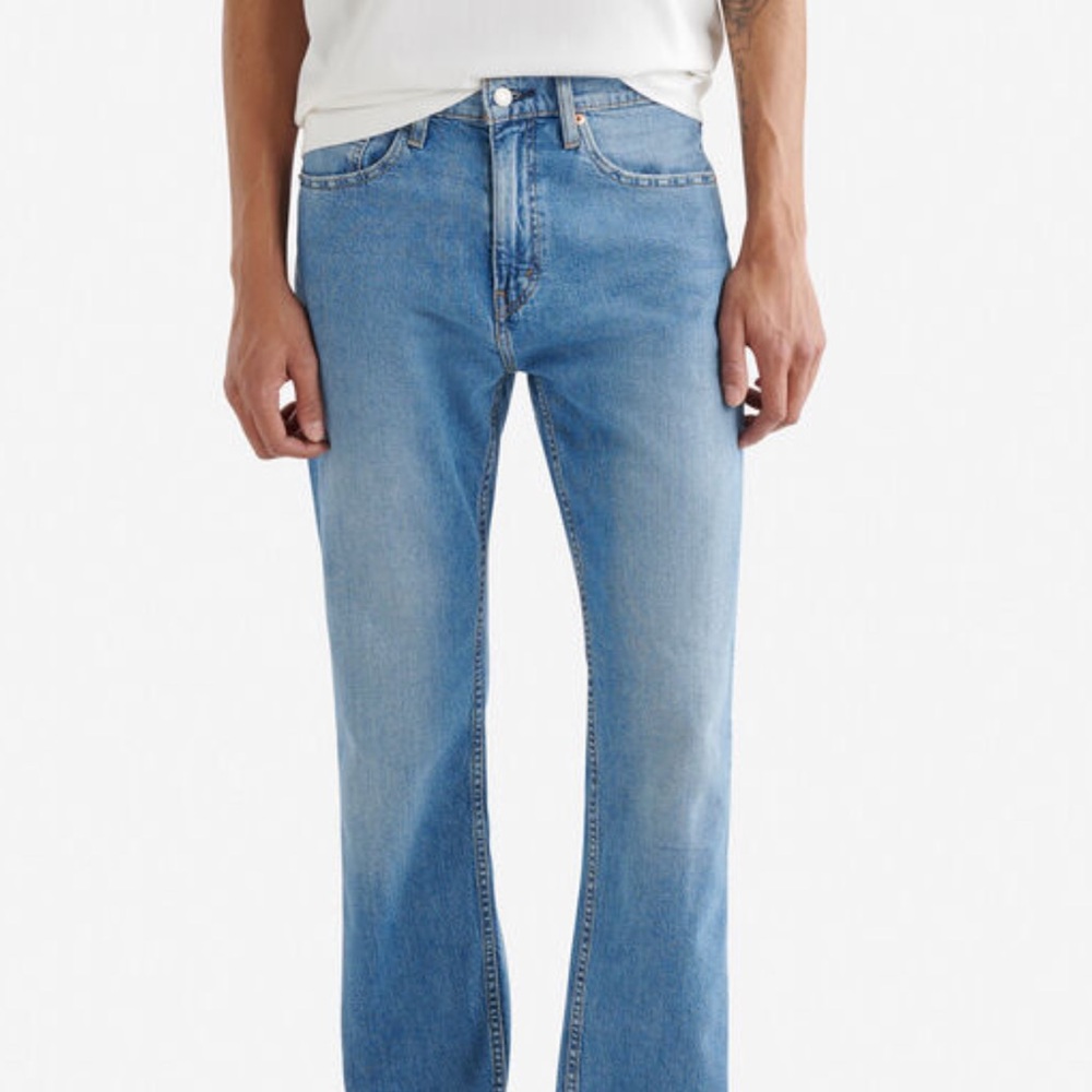Roots Straight Leg Jeans